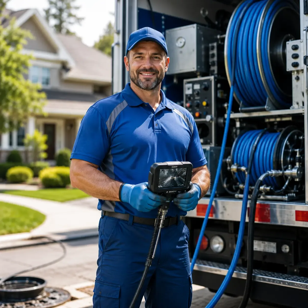 Local outdoor drain cleaning specialists in Hensley, AR